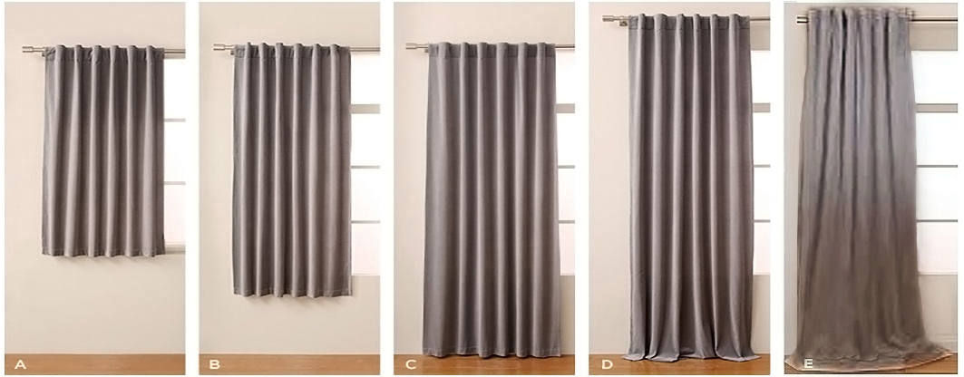 Довжина штор